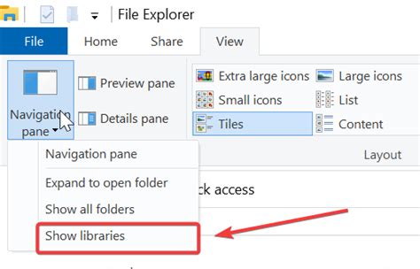 How To Show Libraries In Windows 10s File Explorer