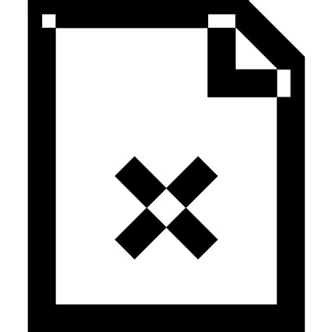 Document Missing Icon Vector
