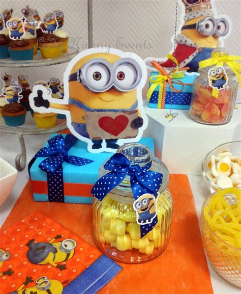 Sweet Table Sur Mesure Bob Le Minion Anniversaire Sur Mesure 12