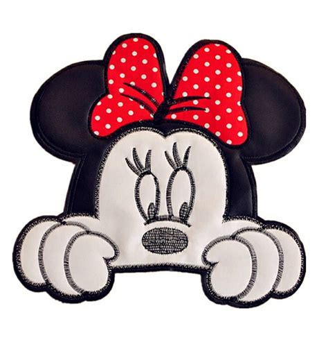 Minnie Mouse Patches Large Patches Sew On Patch Mickey Patch Paris