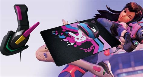 Razer Partners With Blizzard For Licensed Overwatch Dva Gaming Peripherals