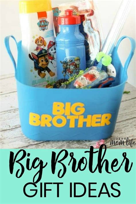 Birthday gifts for brother diy. Big Brother Gift Ideas You Can Easily Make - Modern Mom Life