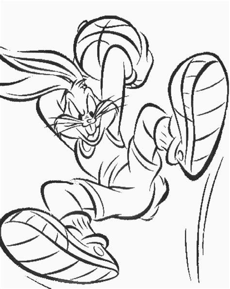 Gambar Bugs Bunny Coloring Pages Learn Printable Di Rebanas Rebanas