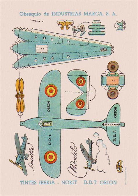 35,000+ vectors, stock photos & psd files. Printable Vintage Airplane | Paper toys, Vintage paper ...