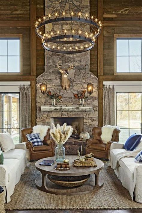 45 Beautiful Rustic Chandelier Decor Ideas For Your Living Room