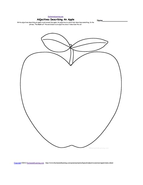 A For Apple Worksheet Printable Printable Worksheets