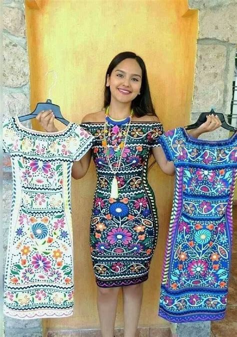 Vestidos Bordados Mexican Outfit Fashion Mexican Dresses