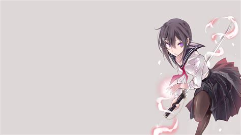 Wallpaper Illustration Anime Girls Artwork Cartoon Katana School