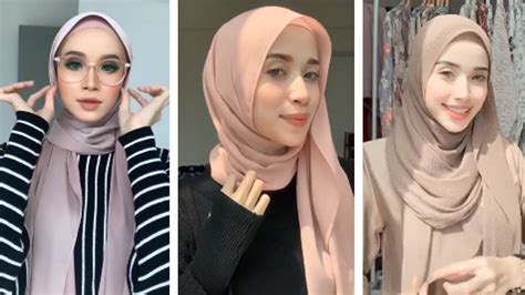 Totorial Cara Pakai Tudung Shawl Style Baru Cantik And Kemas Youtube