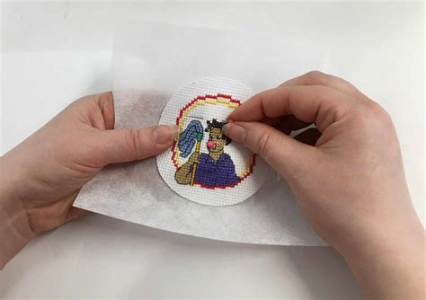 How To Make A Sew On Patch Sew On Patches Cross Stitch Clothing Patches
