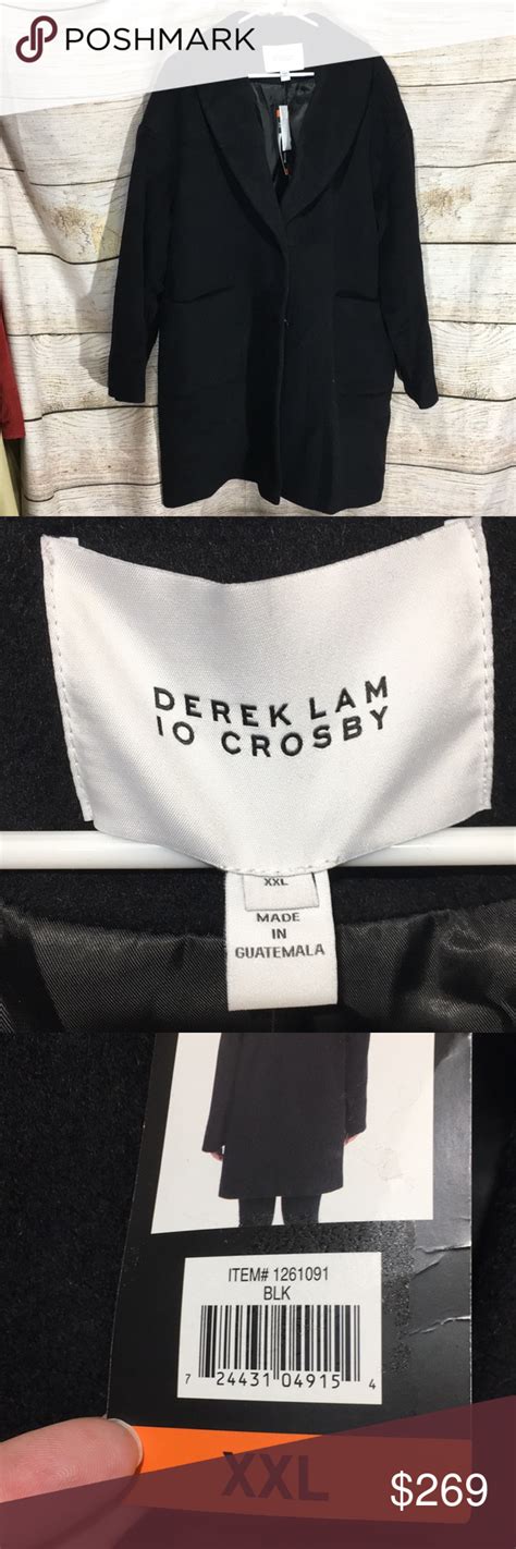 Derek Lam Io Crosby Xxl Wool Jacket Luxury New Derek Lam