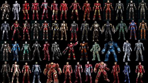 Secrets Behind All 52 Mcu Iron Man Armor Suits Youtube