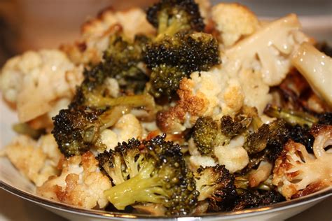 Everyday Sisters Oven Roasted Broccoli And Cauliflower