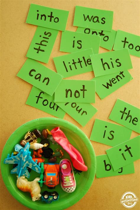 English speak the during lesson 4. Sight Word Games Have Been Published On Kids Activities Blog