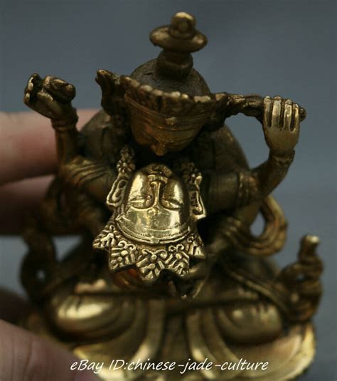 buddhist tibet copper bronze guhyasamaja in yab yum sex happy buddha statue ca di me