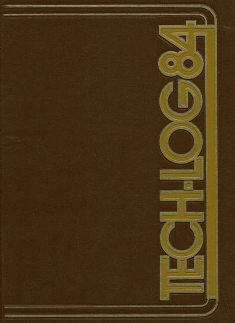 1984 Yearbook From Gordon Technical High School From Chicago Illinois