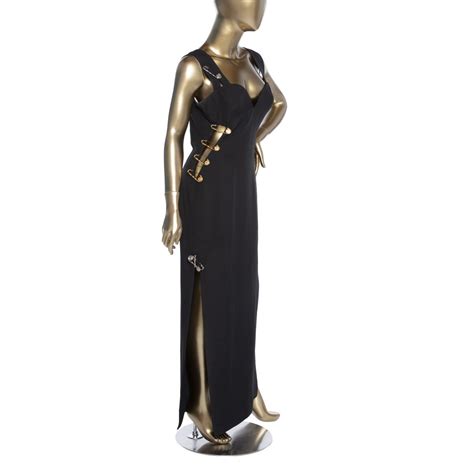 Vintage Gianni Versace Safety Pin Dress Janet Mandell