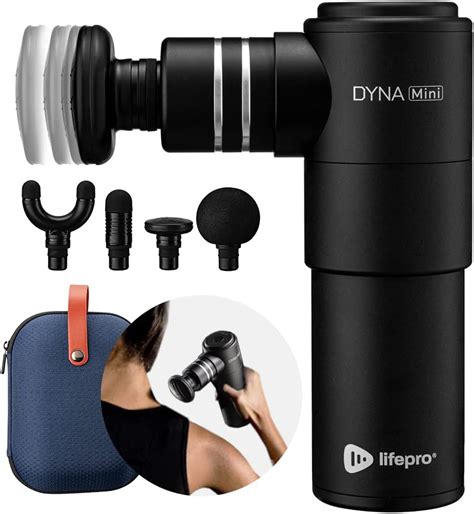 Lifepro Mini Massage Gun Deep Tissue Massager Dynamini Portable Percussion Muscle Massager Gun