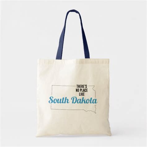 There Is No Place Like South Dakota Tote Bag South Dakota State