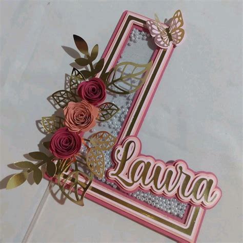 Topo De Bolo Letra S