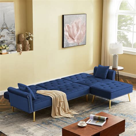 Buy Uhomepro Living Room Furniture Sofa Set Velvet Sectional Couch