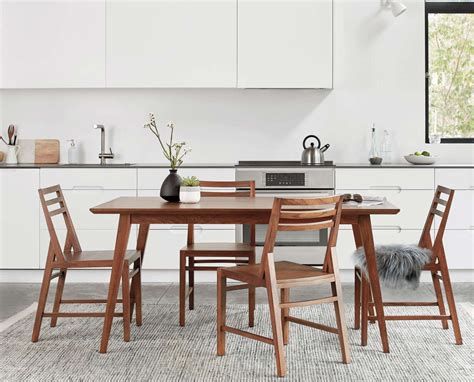 Alwin Dining Table From Scandinavian Designs Subtle Angles Lend Visual