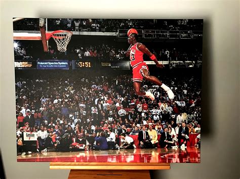 Michael Jordan The Famous 1988 All Star Game Dunk DGL Sports