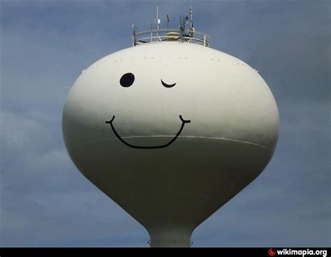 New Smiley Face Water Tower Grand Forks North Dakota