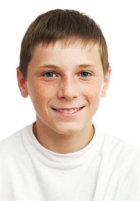 Portrait Of Young Boy Stock Image Image Of Isolated 26338363