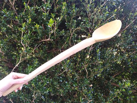 Large Ancient Wooden Spoon Antique Wooden Spoon Handmade Etsy Uk