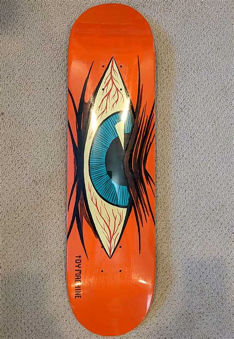 Toy Machine Mad Eye Deck Concrete Disciples Skatepark Locator And