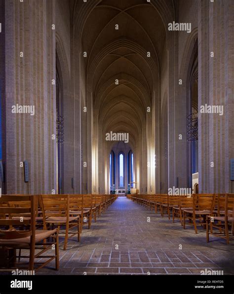 Beautiful And Majestic Grundtvigs Church Copenhagen Denmark With Unique