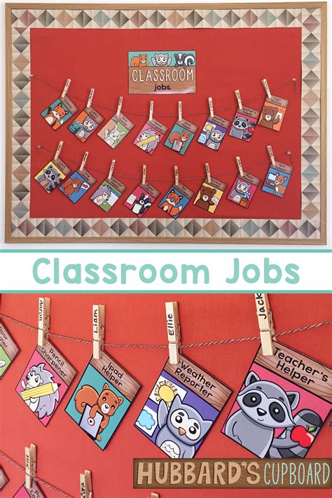 Editable Woodland Classroom Jobs Classroom Job Chart Display Class Jobs Classroom Jobs