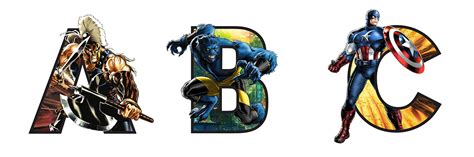 Marvel Heroes A To Z On Behance