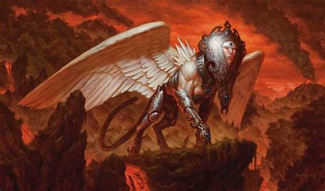 Enigma Sphinx Sphinx Monster Art Creature Art