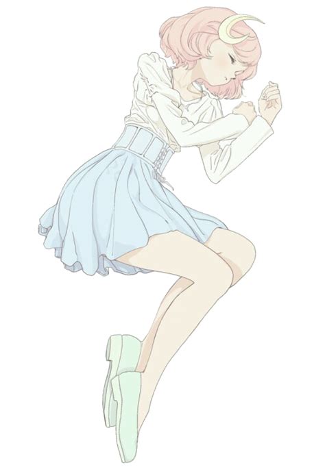 Anime Girl Animegirl Princess Sleeping Moon Aesthetic