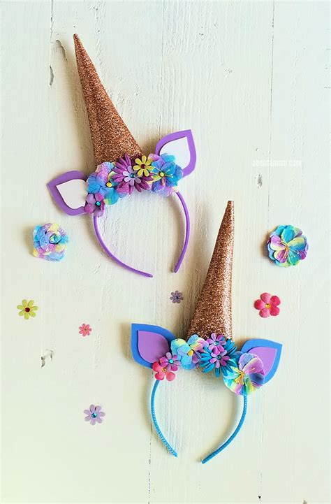 How To Make A Unicorn Headband Printable Pattern About A Mom