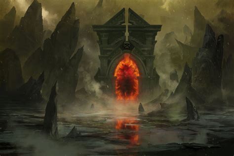 Artstation The Entrance To Hell