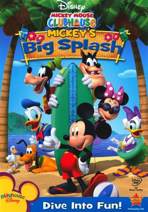 Customer Reviews Mickey Mouse Clubhouse Mickeys Big Splash Dvd
