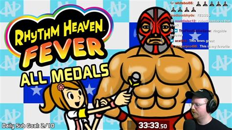 Rhythm Heaven Fever All Medals Speedrun In By Dafthusky Youtube