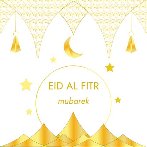 Gambar Golden Ornoment Eid Al Fitr Idul Fitri Ornoment Ornamen Tua
