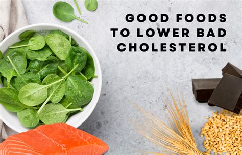 Good Foods To Lower Bad Cholesterol Blog