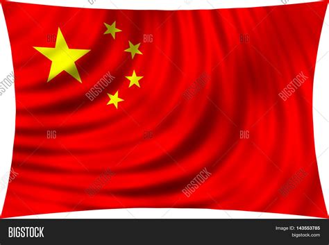 Flag China Waving Wind Image And Photo Free Trial Bigstock