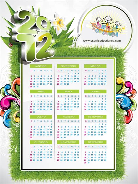 Calendario 2012  Imagui
