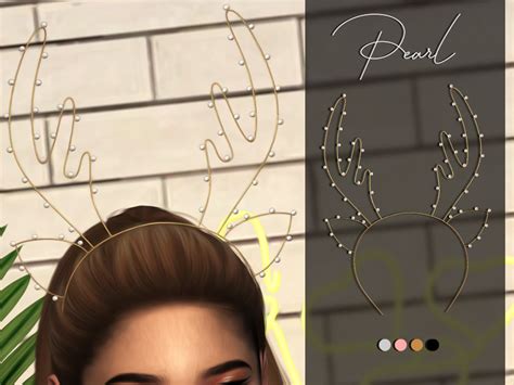 Benevolence Sims Sims 4 Pearl Headband