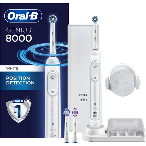 Oral B Genius 8000 Electric Toothbrush White
