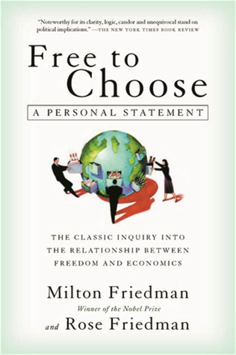 We begin this response to paul krugman's who was milton friedman? nyr, february 15 by noting a few of the many inaccuracies in his essay and then go on to note the errors in his references to technical matters concerning monetarism and keynesianism.contrary to krugman's suggestion, the description of 1930s monetary policy as deflationary is not something friedman. Free to Choose: A Personal Statement by Milton Friedman ...