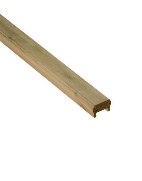 Use a clean, damp cloth to wipe away any residue from the vinegar solution. Treated Softwood Traditional Handrail / Base Rail