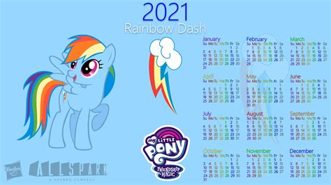 2021 Pony Calendars Visual Fan Art Mlp Forums