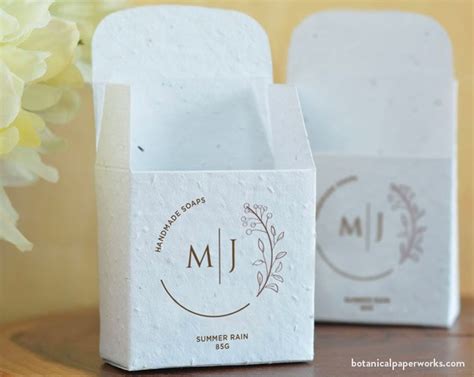Plantable Seed Paper Box Filler For Eco Packaging Botanical Paperworks